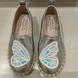 Sophia Webster mini girls espadrilles.